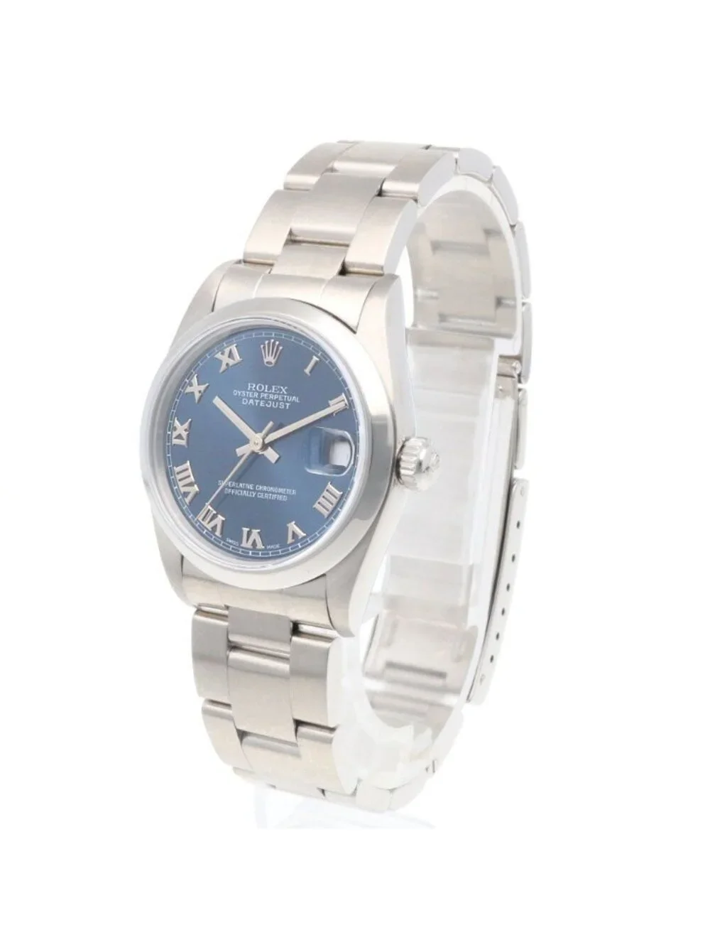 Rolex Date Oistar Watch Clock Automatic Winding Re Polished a Second